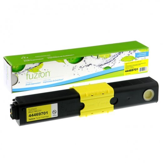 Cartouche Okidata 44469701 (Jaune) Compatible