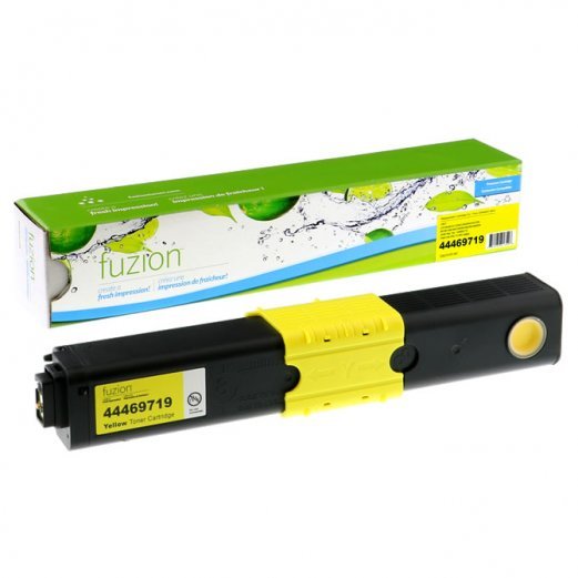 Cartouche Okidata 44469719 (Jaune) Compatible