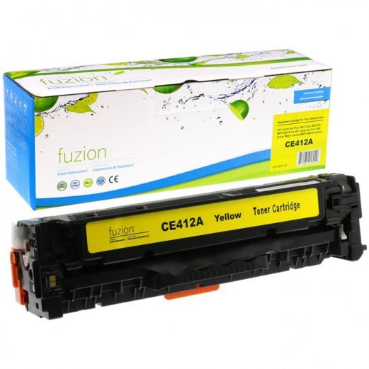 Cartouche HP CE412A (Jaune) Compatible