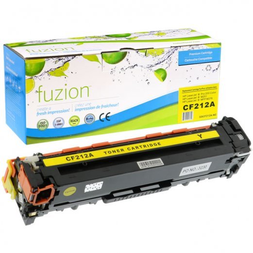 Cartouche Combo HP CF212A / Canon No.131X (Jaune) Compatible