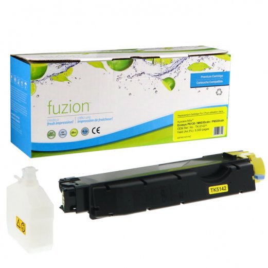 Cartouche Kyocera TK-5142Y (Jaune) Compatible