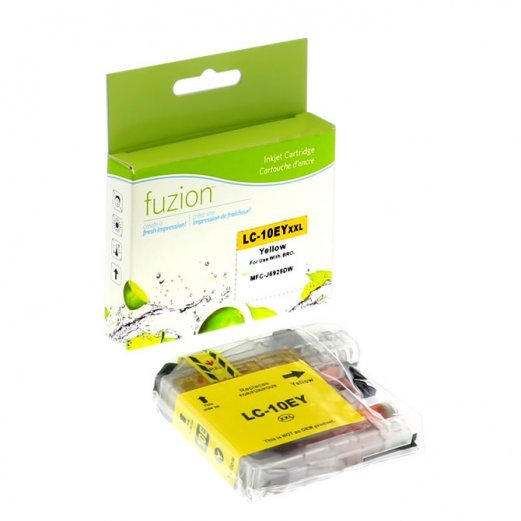 Cartouche Brother LC-10EY (Jaune) Compatible