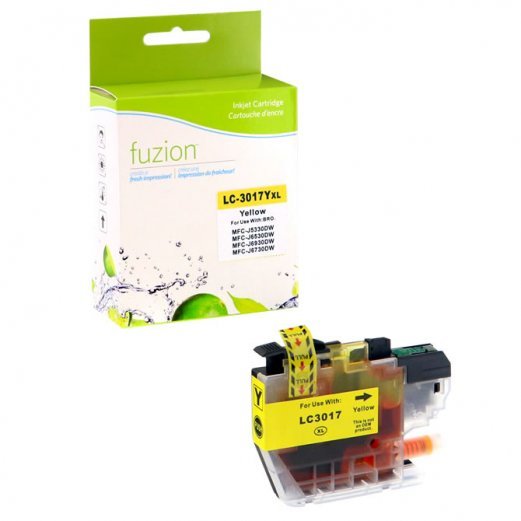 Cartouche Brother LC-3017Y (Jaune) Compatible