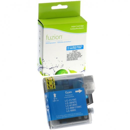 Cartouche Brother LC-61C (Cyan) Compatible